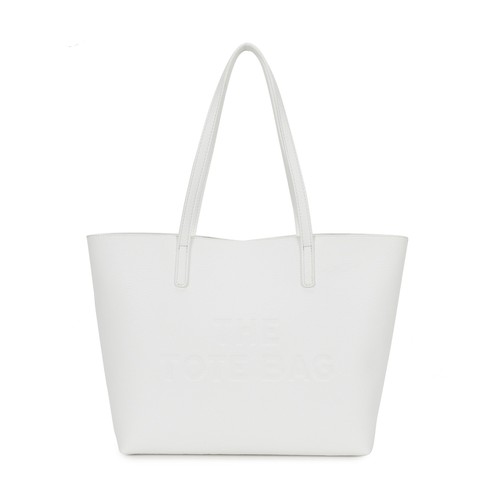 White the tote - white,
