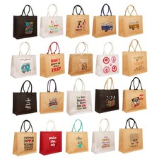 Large Jute Hessian Shopping