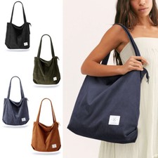 KALIDI  Corduroy Tote Bags