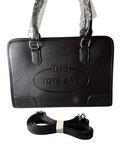 The tote bag - bag, black
