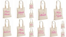 Wedding Favour Tote Bag cotton