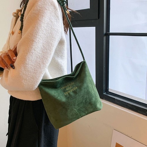 Suede shoulder bags rope - suede,